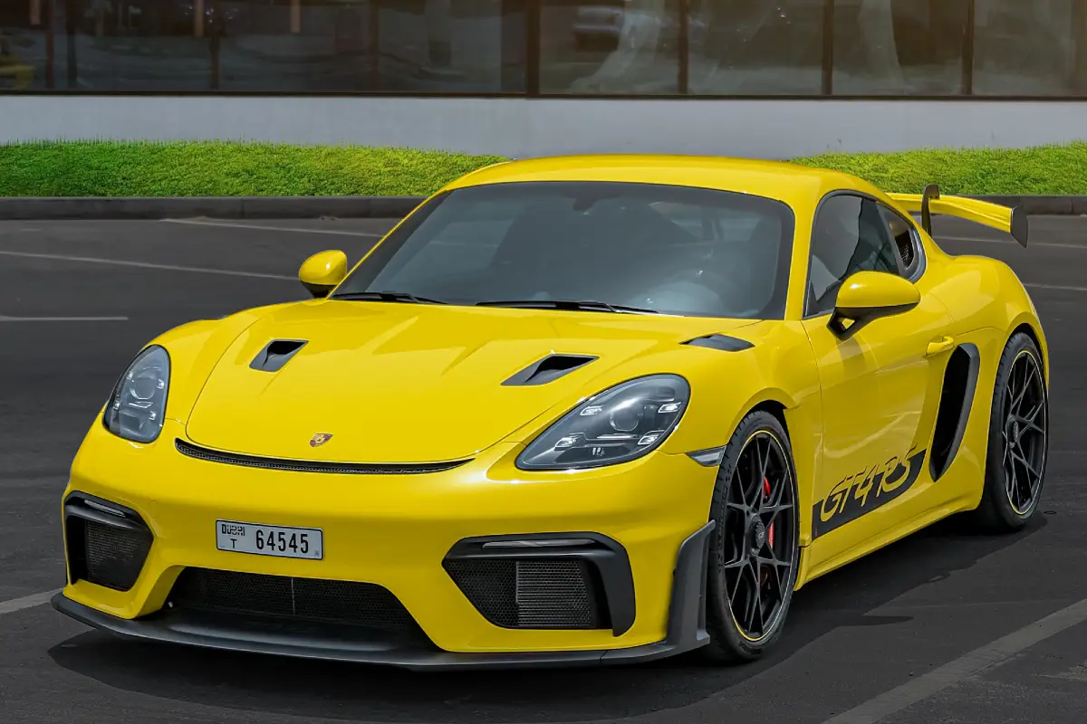 Porsche 718 Cayman GT4 RS Car Rental in Ras Al Khaimah